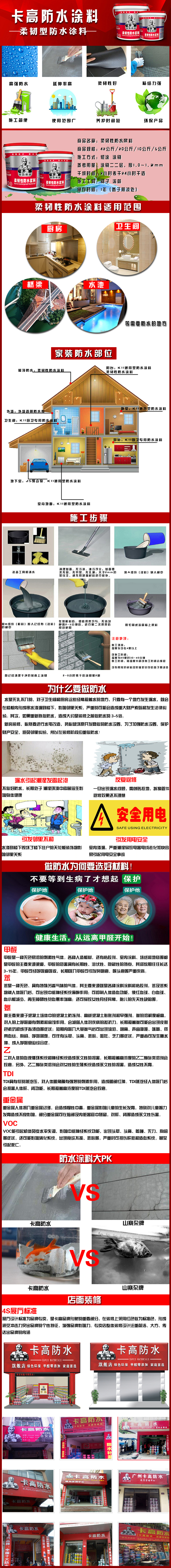 JS柔韌性防水漿料(熱銷)
